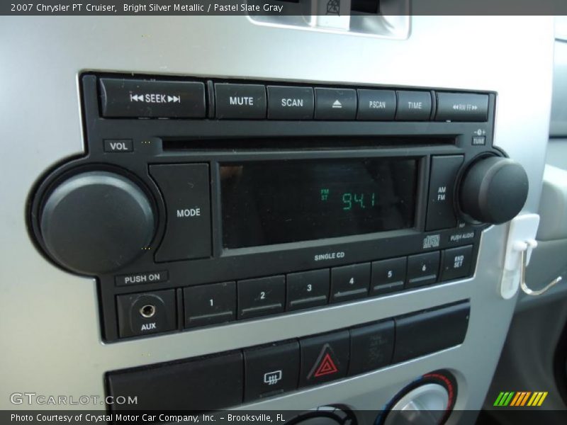 Bright Silver Metallic / Pastel Slate Gray 2007 Chrysler PT Cruiser
