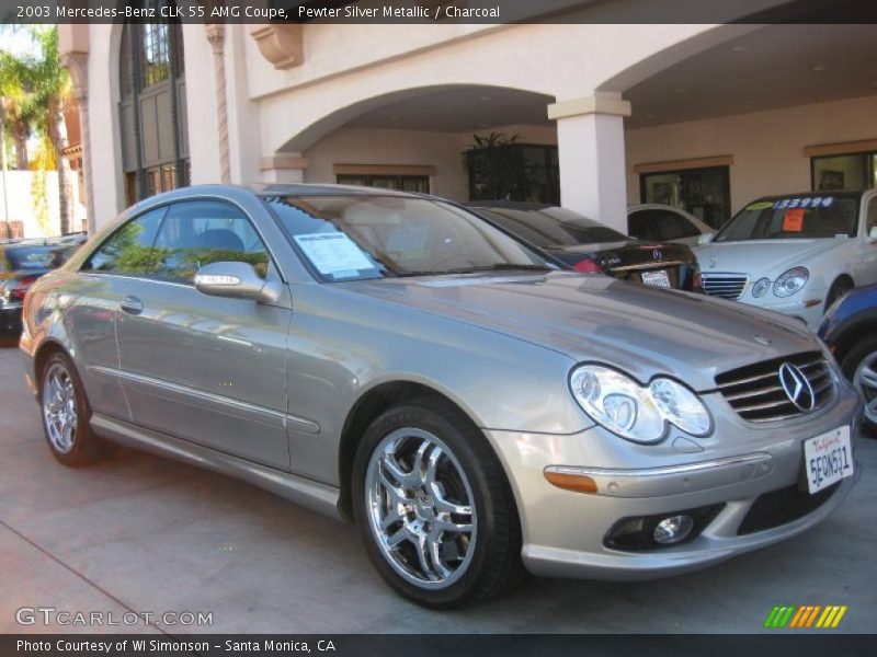 Front 3/4 View of 2003 CLK 55 AMG Coupe