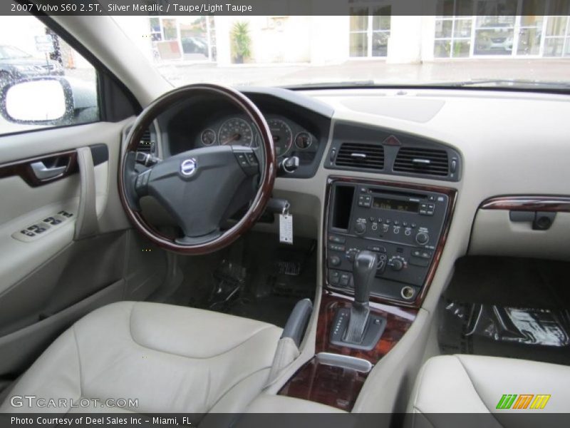 Silver Metallic / Taupe/Light Taupe 2007 Volvo S60 2.5T