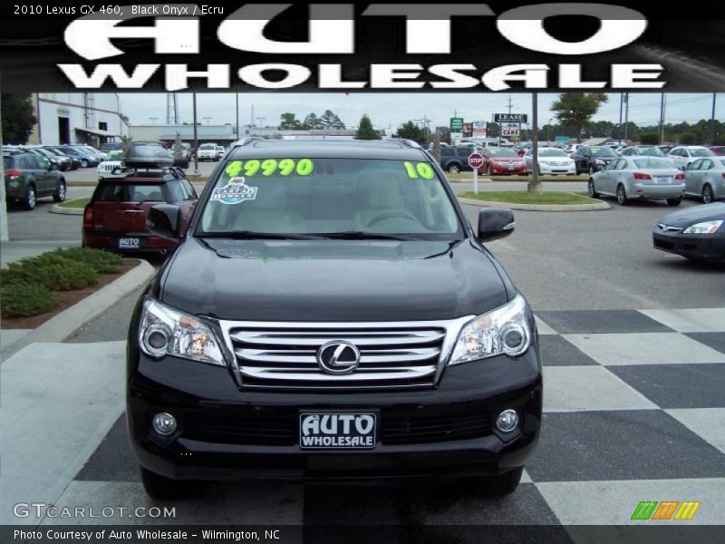 Black Onyx / Ecru 2010 Lexus GX 460