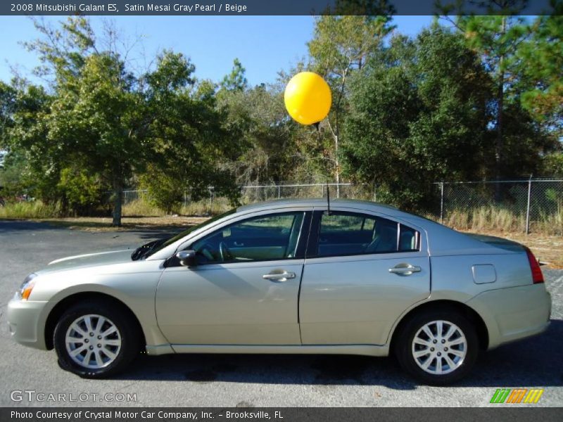 Satin Mesai Gray Pearl / Beige 2008 Mitsubishi Galant ES