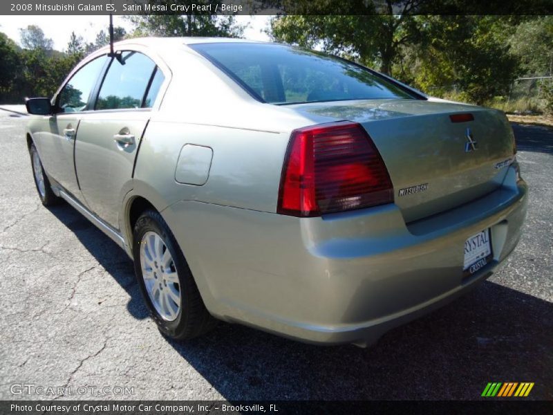 Satin Mesai Gray Pearl / Beige 2008 Mitsubishi Galant ES