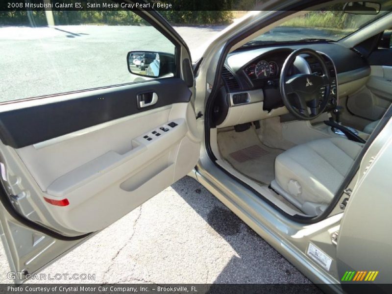 Satin Mesai Gray Pearl / Beige 2008 Mitsubishi Galant ES