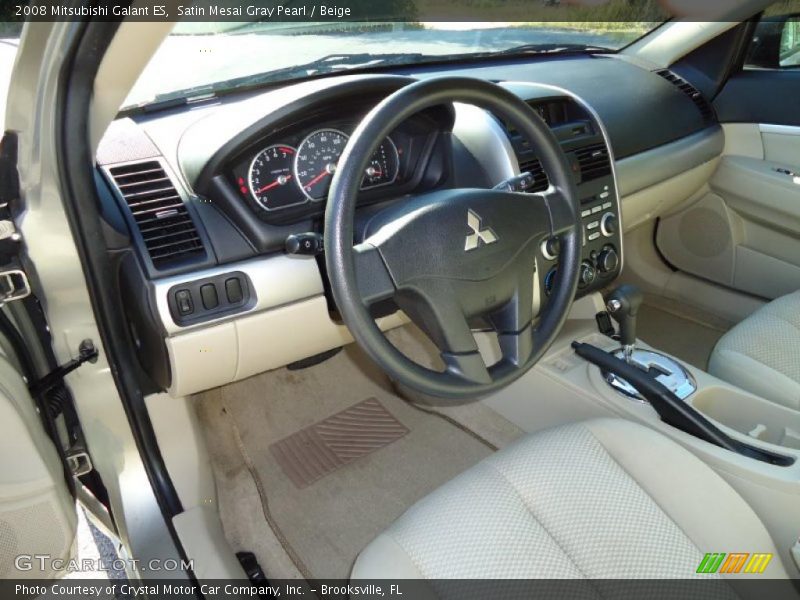 Satin Mesai Gray Pearl / Beige 2008 Mitsubishi Galant ES
