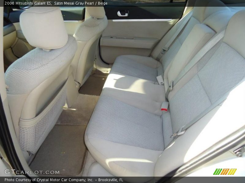 Satin Mesai Gray Pearl / Beige 2008 Mitsubishi Galant ES