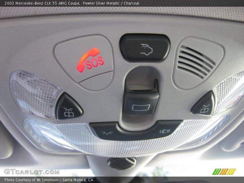 Controls of 2003 CLK 55 AMG Coupe