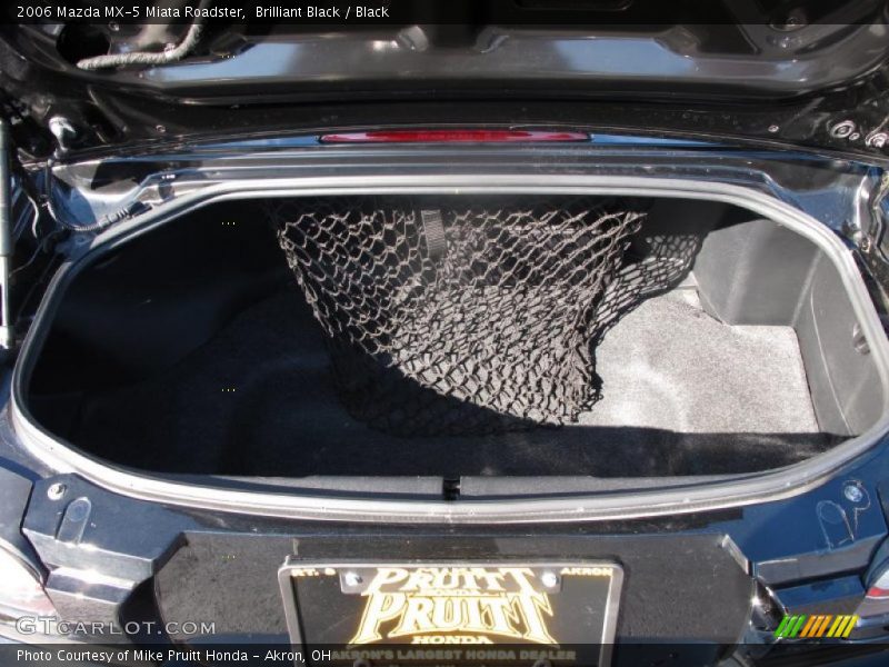 Brilliant Black / Black 2006 Mazda MX-5 Miata Roadster
