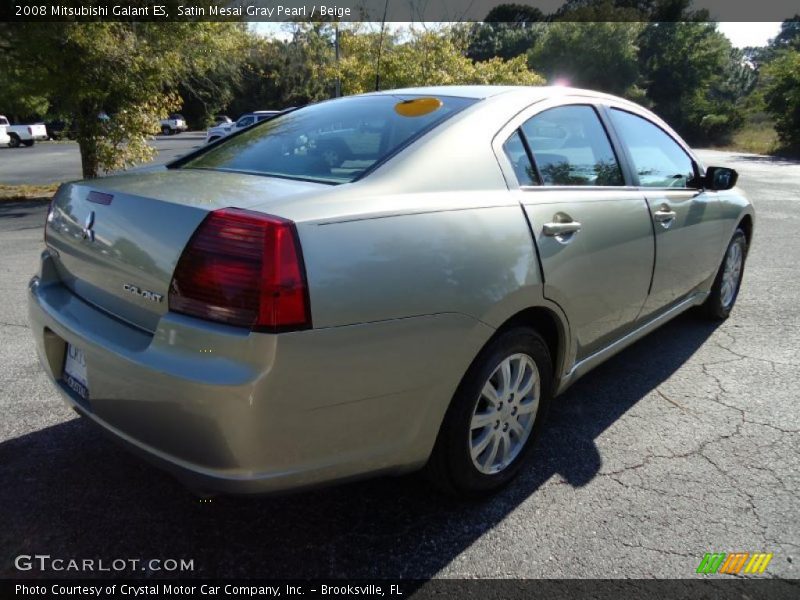 Satin Mesai Gray Pearl / Beige 2008 Mitsubishi Galant ES