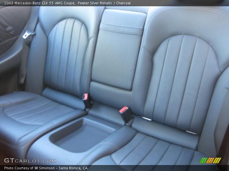  2003 CLK 55 AMG Coupe Charcoal Interior