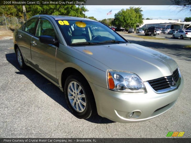 Satin Mesai Gray Pearl / Beige 2008 Mitsubishi Galant ES