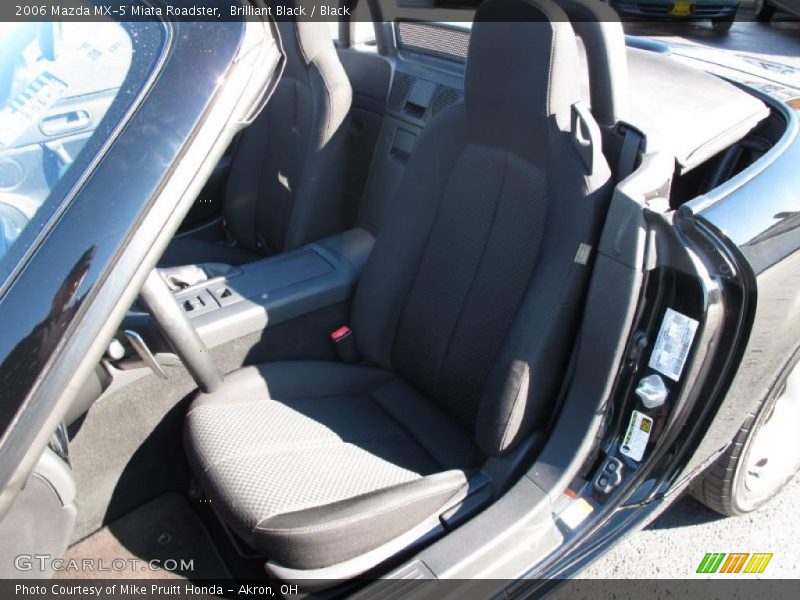 Brilliant Black / Black 2006 Mazda MX-5 Miata Roadster