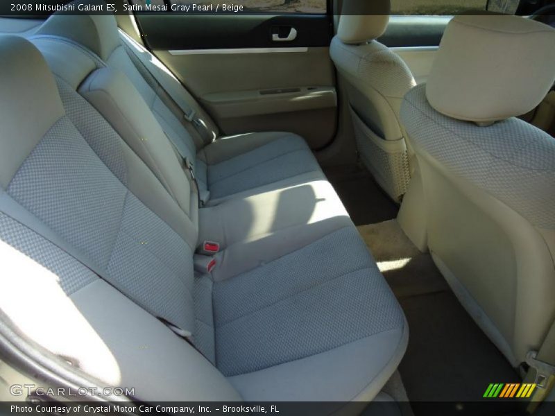 Satin Mesai Gray Pearl / Beige 2008 Mitsubishi Galant ES