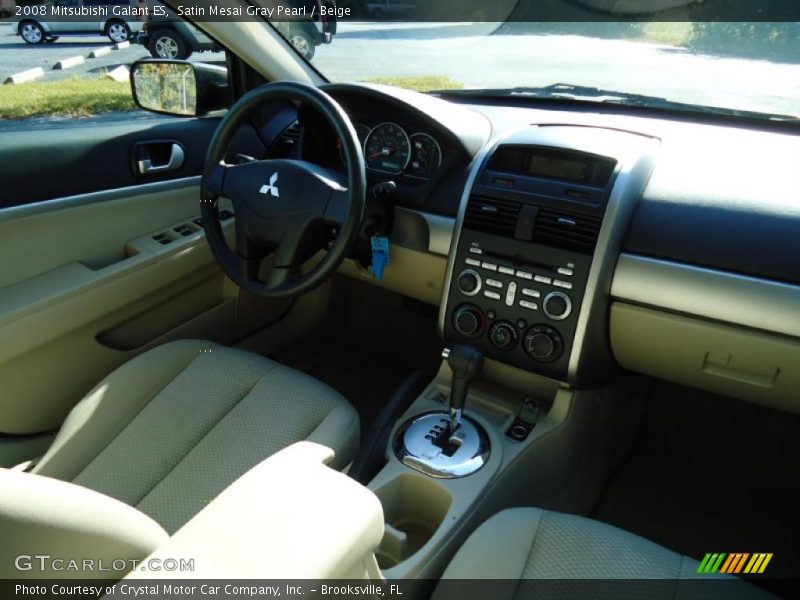 Satin Mesai Gray Pearl / Beige 2008 Mitsubishi Galant ES