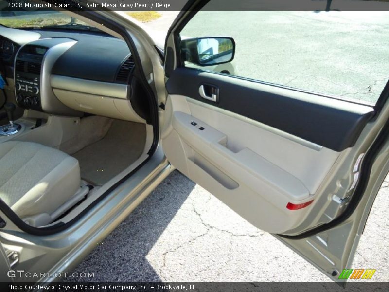 Satin Mesai Gray Pearl / Beige 2008 Mitsubishi Galant ES