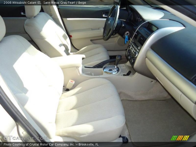 Satin Mesai Gray Pearl / Beige 2008 Mitsubishi Galant ES