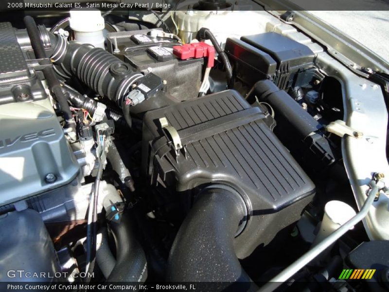 Satin Mesai Gray Pearl / Beige 2008 Mitsubishi Galant ES
