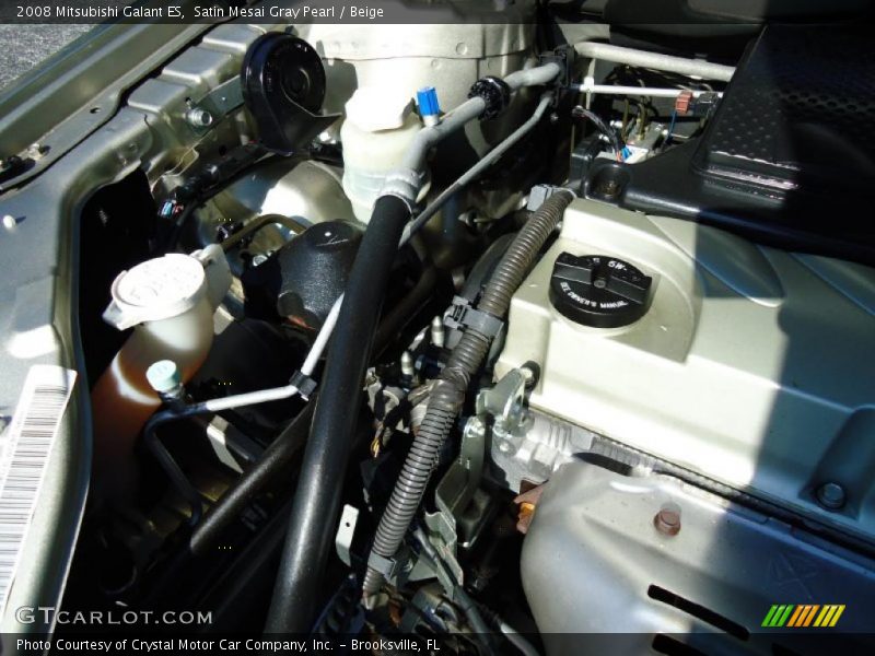 Satin Mesai Gray Pearl / Beige 2008 Mitsubishi Galant ES