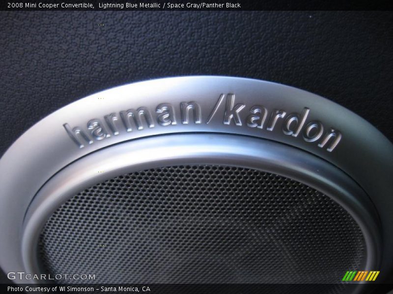 Lightning Blue Metallic / Space Gray/Panther Black 2008 Mini Cooper Convertible