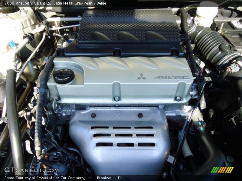 Satin Mesai Gray Pearl / Beige 2008 Mitsubishi Galant ES