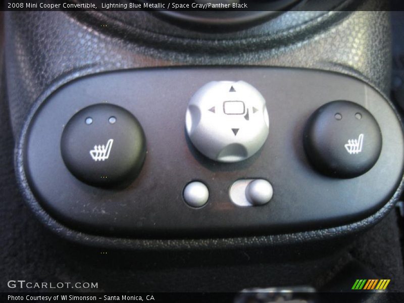 Lightning Blue Metallic / Space Gray/Panther Black 2008 Mini Cooper Convertible