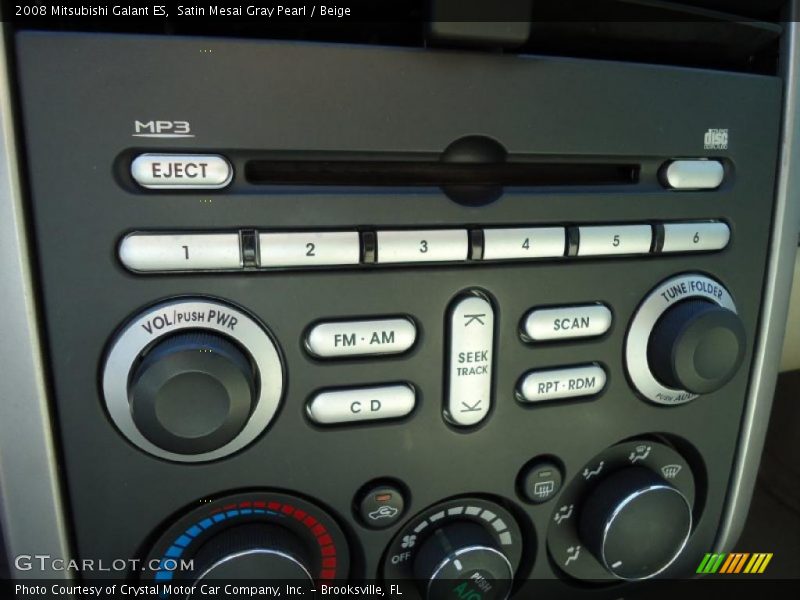 Satin Mesai Gray Pearl / Beige 2008 Mitsubishi Galant ES