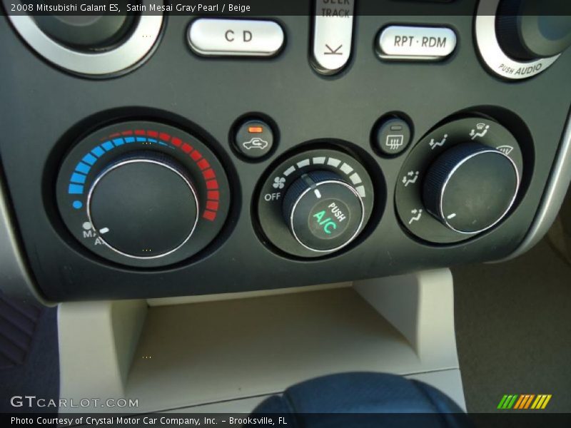 Satin Mesai Gray Pearl / Beige 2008 Mitsubishi Galant ES