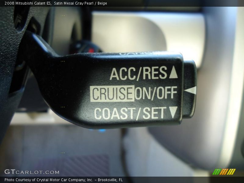Satin Mesai Gray Pearl / Beige 2008 Mitsubishi Galant ES
