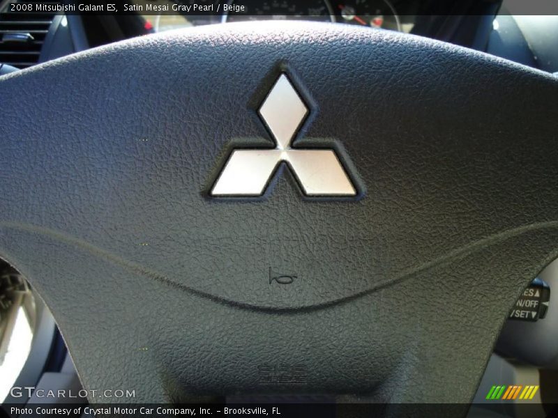 Satin Mesai Gray Pearl / Beige 2008 Mitsubishi Galant ES