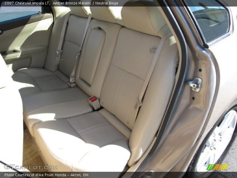 Amber Bronze Metallic / Neutral Beige 2007 Chevrolet Impala LT