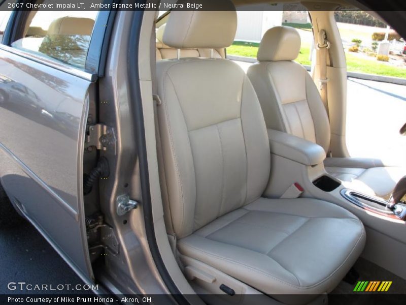 Amber Bronze Metallic / Neutral Beige 2007 Chevrolet Impala LT