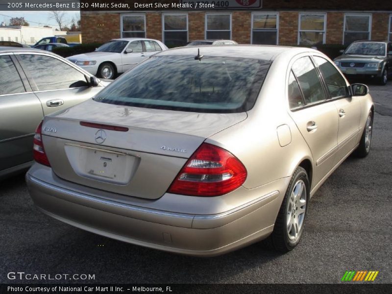 Desert Silver Metallic / Stone 2005 Mercedes-Benz E 320 4Matic Sedan