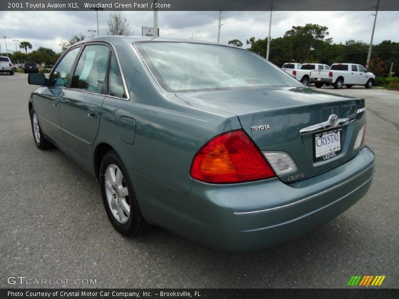 Woodland Green Pearl / Stone 2001 Toyota Avalon XLS