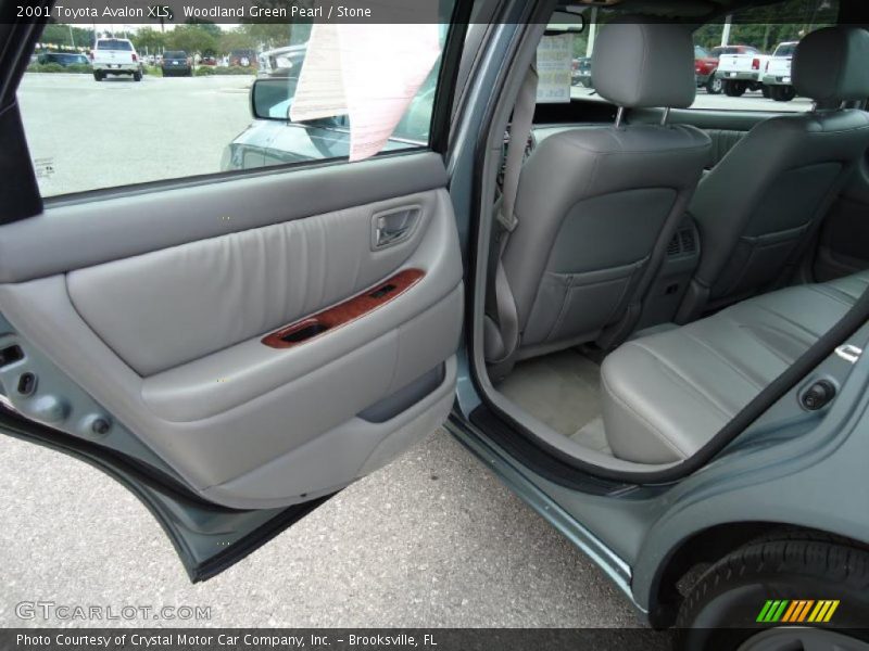Woodland Green Pearl / Stone 2001 Toyota Avalon XLS