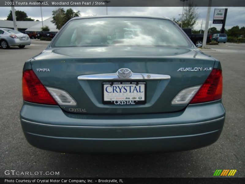 Woodland Green Pearl / Stone 2001 Toyota Avalon XLS