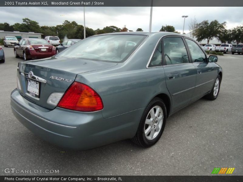 Woodland Green Pearl / Stone 2001 Toyota Avalon XLS