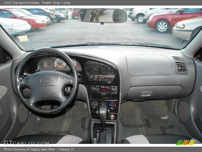 Dashboard of 2002 Spectra Sedan