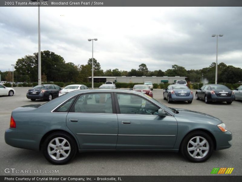 Woodland Green Pearl / Stone 2001 Toyota Avalon XLS