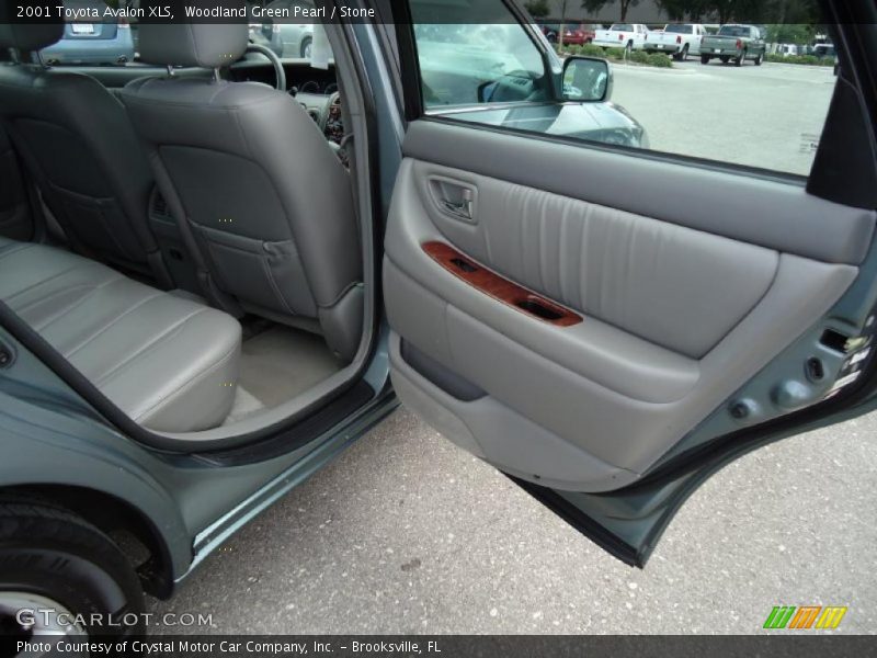 Woodland Green Pearl / Stone 2001 Toyota Avalon XLS
