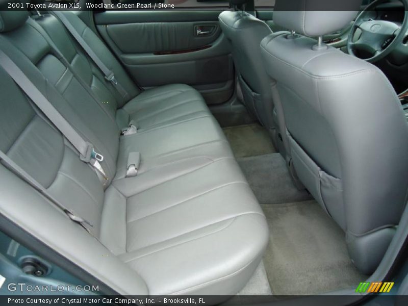 Woodland Green Pearl / Stone 2001 Toyota Avalon XLS