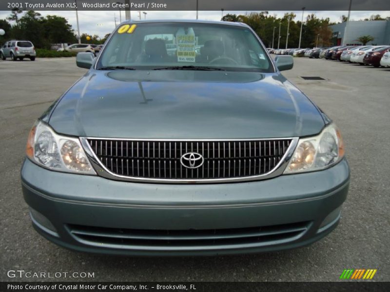 Woodland Green Pearl / Stone 2001 Toyota Avalon XLS