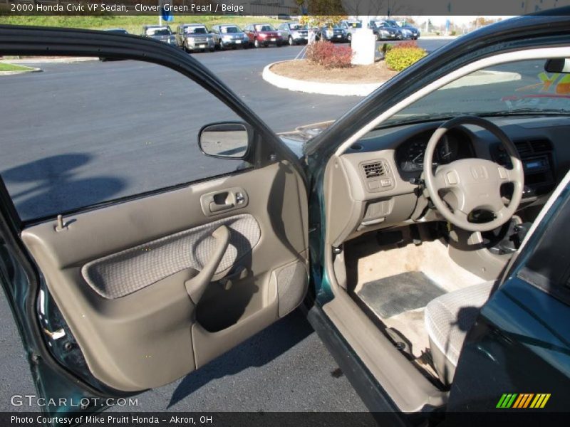  2000 Civic VP Sedan Beige Interior
