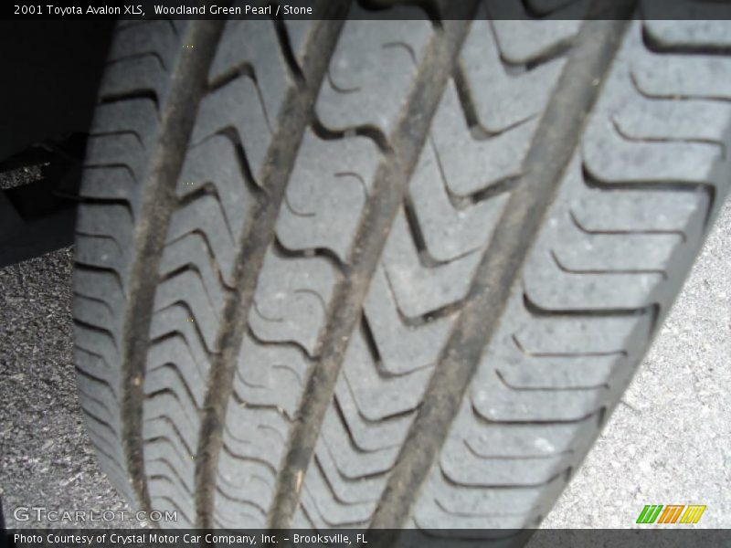 Woodland Green Pearl / Stone 2001 Toyota Avalon XLS