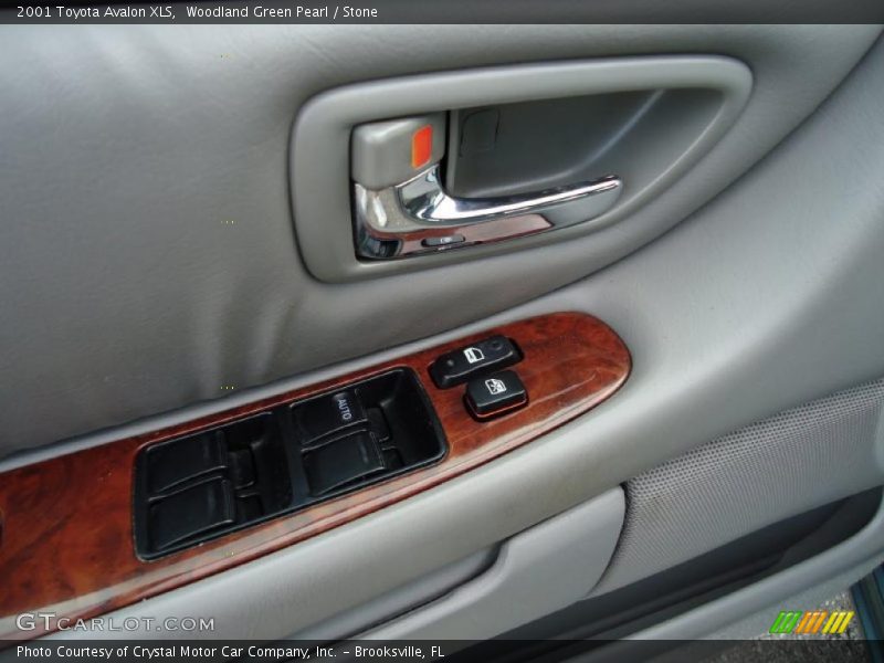 Woodland Green Pearl / Stone 2001 Toyota Avalon XLS