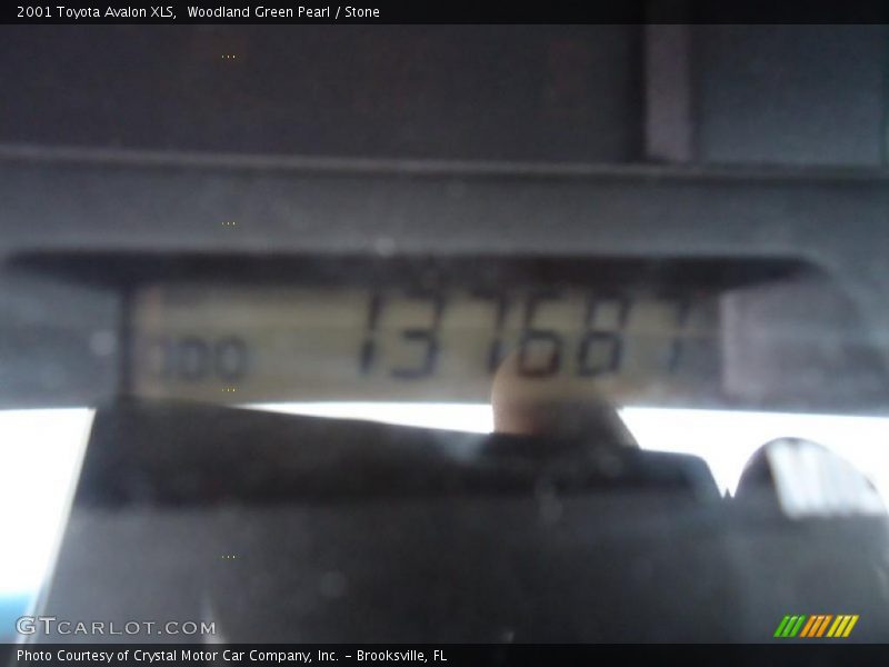 Woodland Green Pearl / Stone 2001 Toyota Avalon XLS