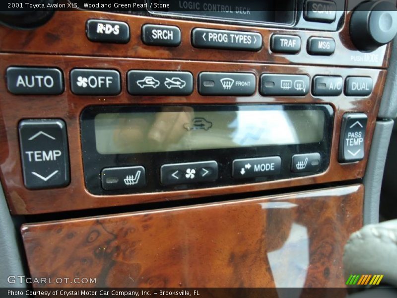 Woodland Green Pearl / Stone 2001 Toyota Avalon XLS