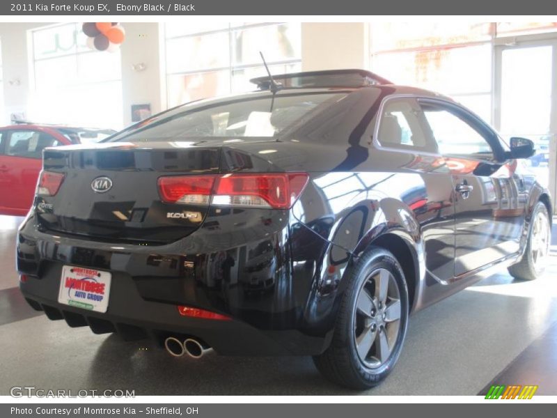 Ebony Black / Black 2011 Kia Forte Koup EX