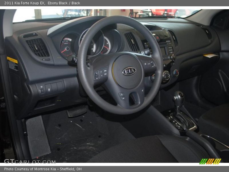 Black Interior - 2011 Forte Koup EX 