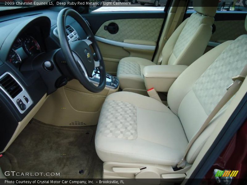  2009 Equinox LS Light Cashmere Interior
