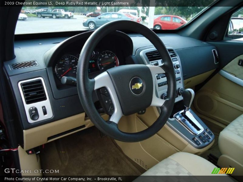 Light Cashmere Interior - 2009 Equinox LS 