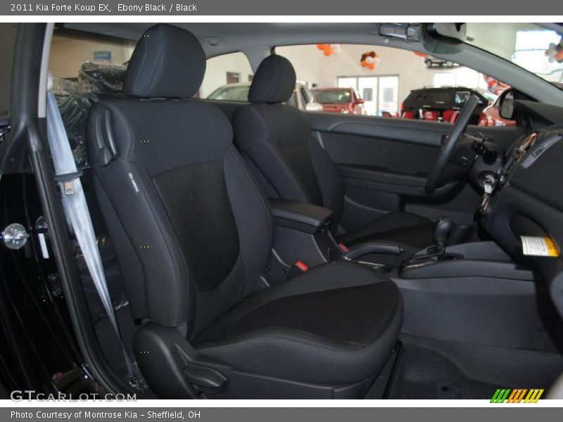  2011 Forte Koup EX Black Interior